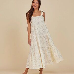 Rylee + Cru Blue Daisy Harbor Dress (S)